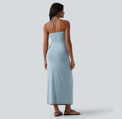 Liftiva Halter Maxi Dress
