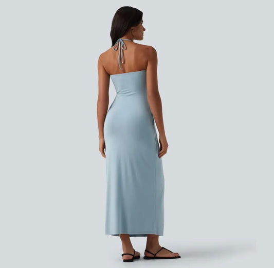 Liftiva Halter Maxi Dress