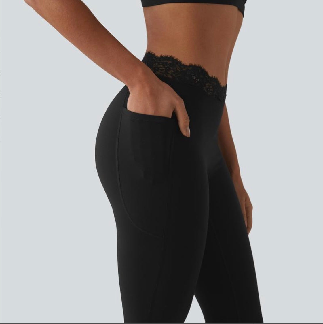LaceContour side pocket detail